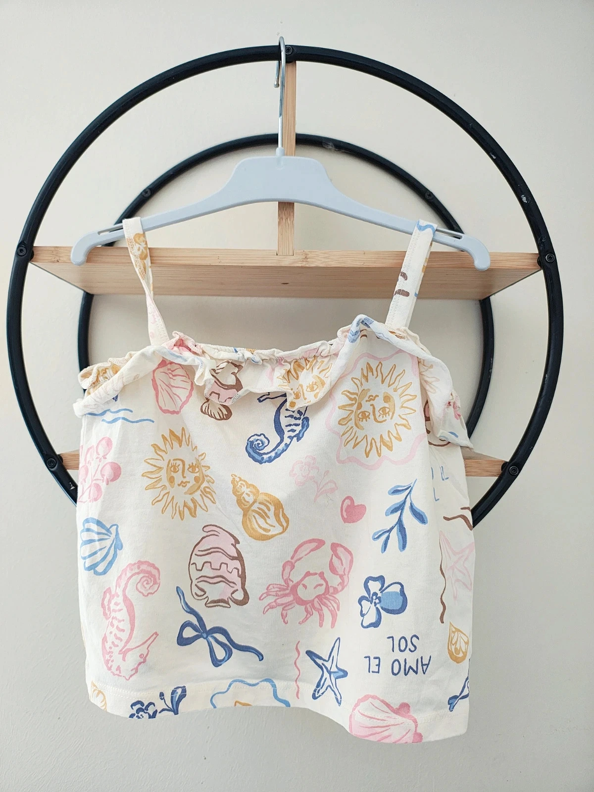 5 6 ans Teeshirt débardeur été h&m